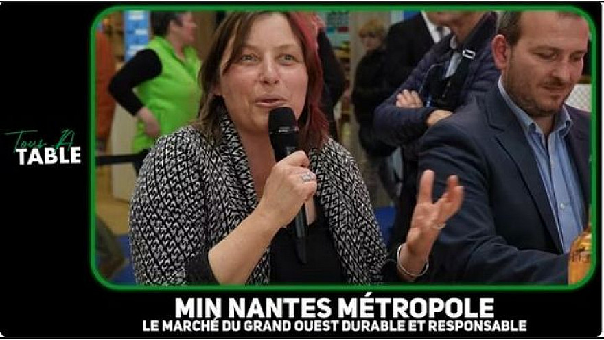 Acteurs Locaux  TV Locale NTV Paris - Agridemain recevait le MiN Nantes Métropole au Salon de l'Agriculture de Paris 2023 